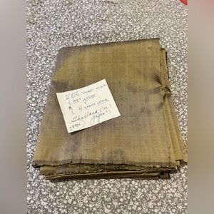 Pure Silk Fabric in Gold 4 yards